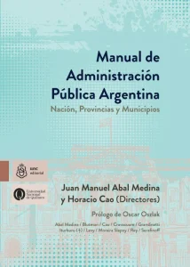 Manual de Administración Pública Argentina - Cubierta